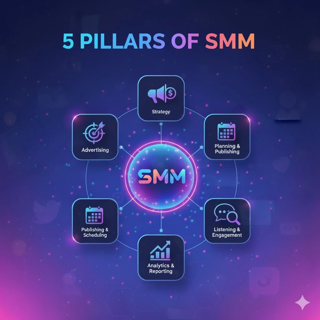 7 Social Media Marketing Tips For Your Business Growth Social media marketing
5 pillars of smm