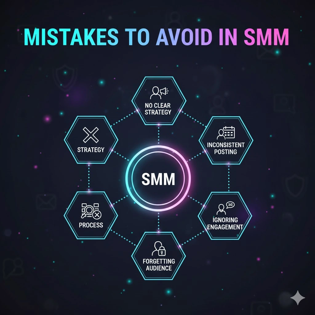 7 Social Media Marketing Tips For Your Business Growth Social media marketing
Mistakes to avloid in smm