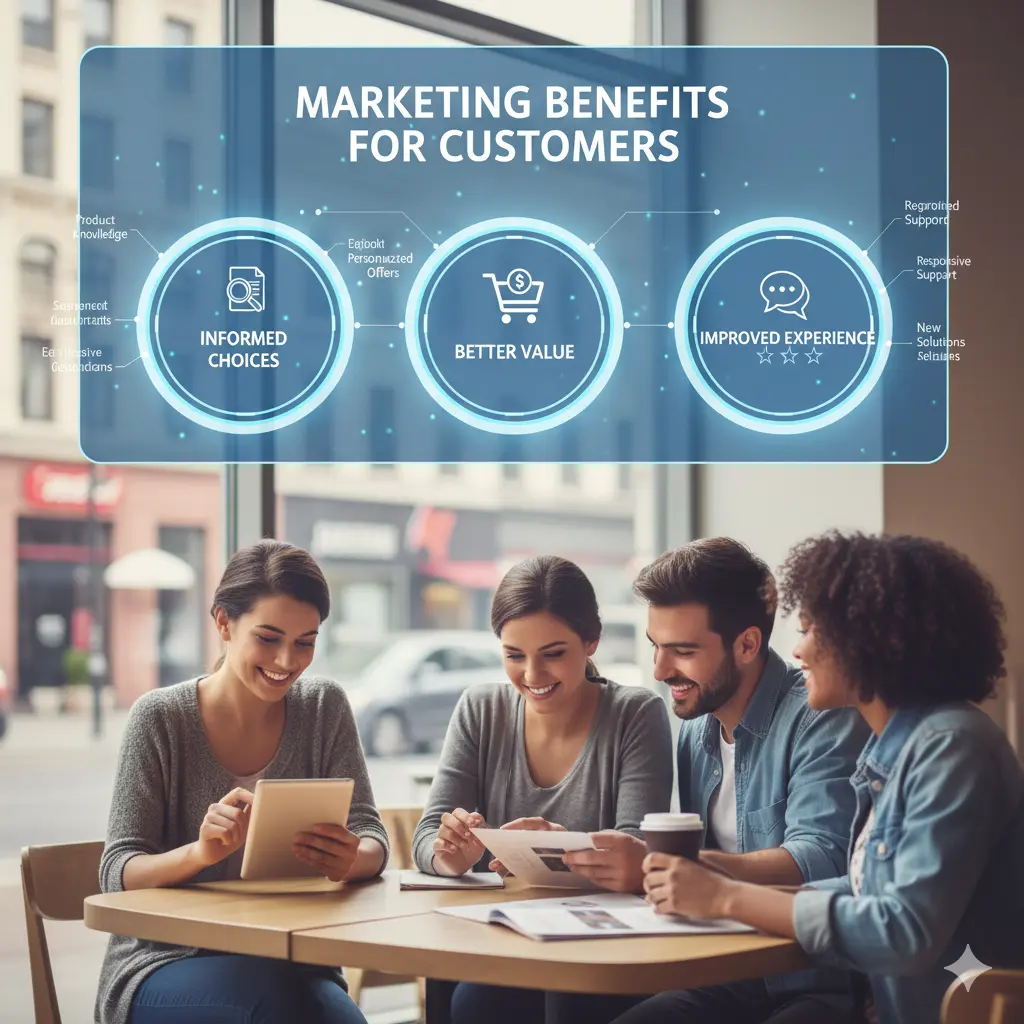 digital marketing
marketing benefits for customers