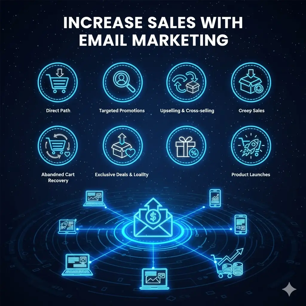 Email Marketing
Increase Sales With Email Marketing 
How To Increase Sales With Email Marketing